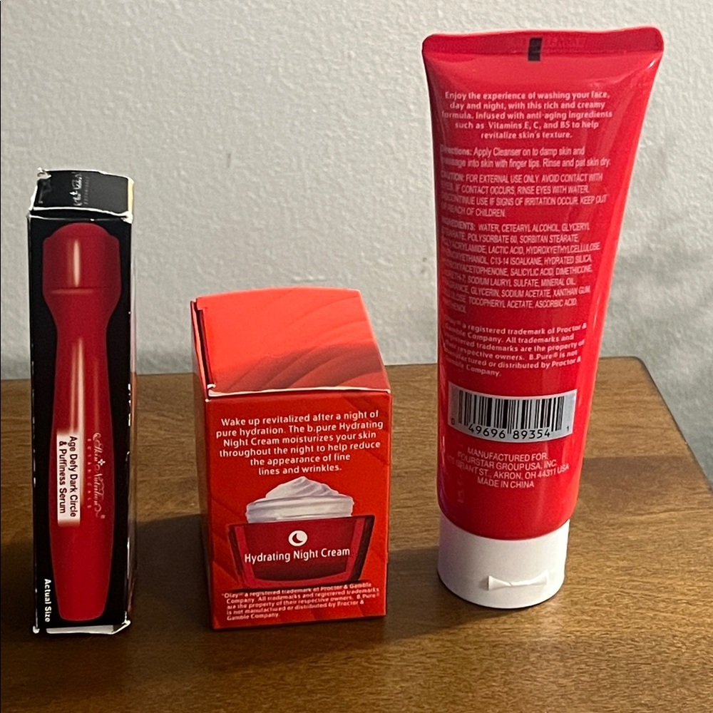 Hydrating Night Cream, Cleanser & 3in 1 Treatment - Picture 2 of 11